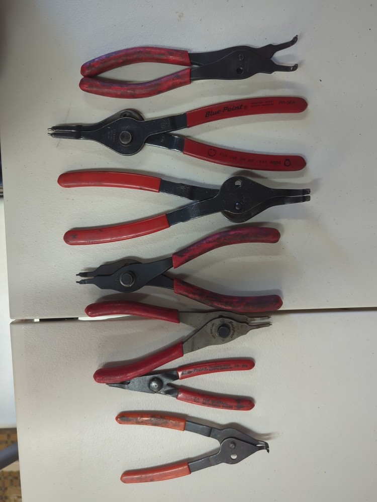 Snap On and Blue Point Snap Ring Pliers Set