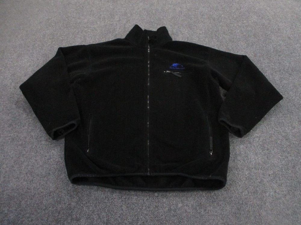 Helly Hansen Jacket Men L Fleece Outdoor Vintage Logo Hiking USA Made Adult