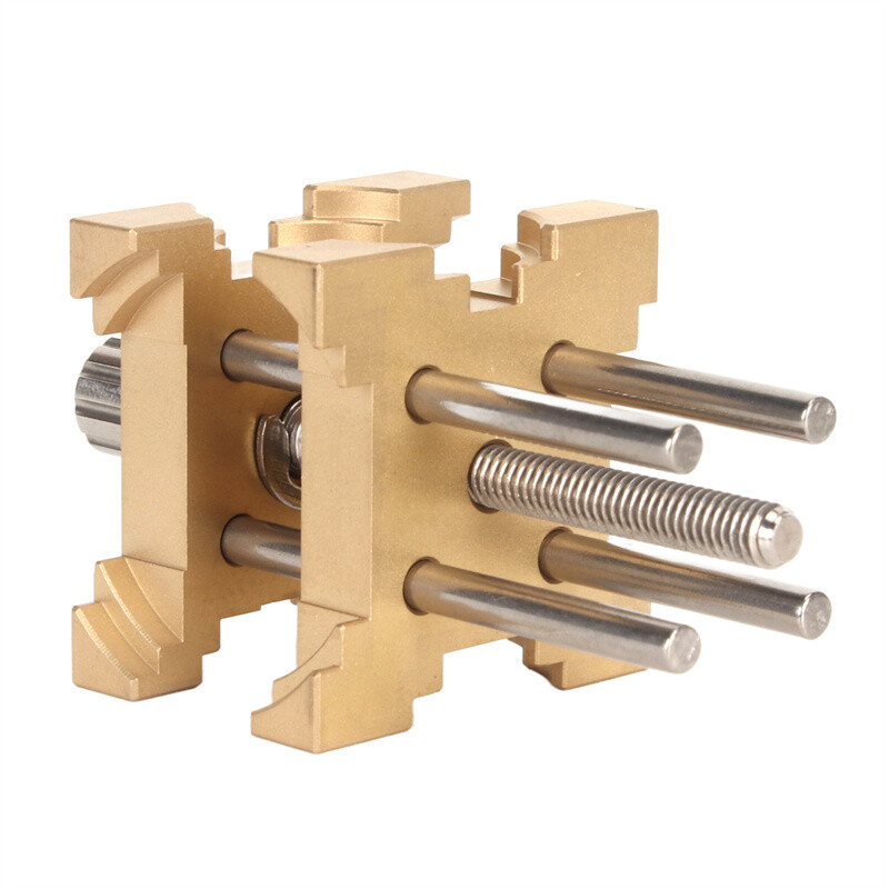 Fixed Base Adjustable 4-Sided Movement Holder for Watchmaking Repairs