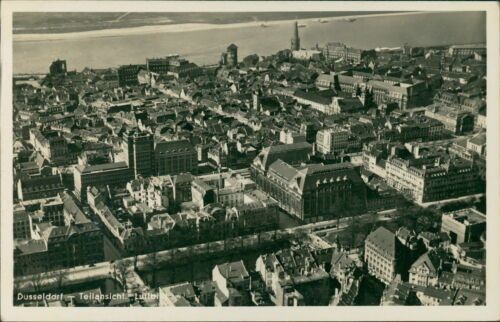Ansichtskarte Düsseldorf Teilansicht Luftbild  (Nr.9717)