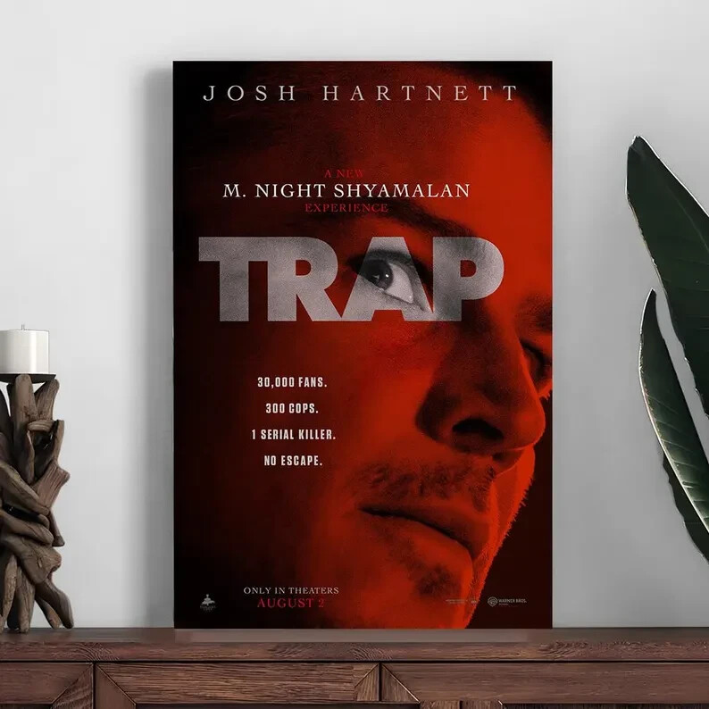 Vintage Trap Movie Poster for Home Decor & Room Decoration