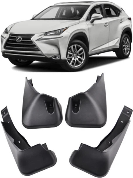 Genuine Full Set Splash Guards Mud Flaps FOR 2015-2017 Lexus NX NX200T NX300h