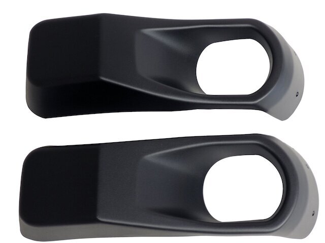 For 2018-2022 Jeep Wrangler Fog Light Bezel Crown 92519TKPB 2019 2020 2021