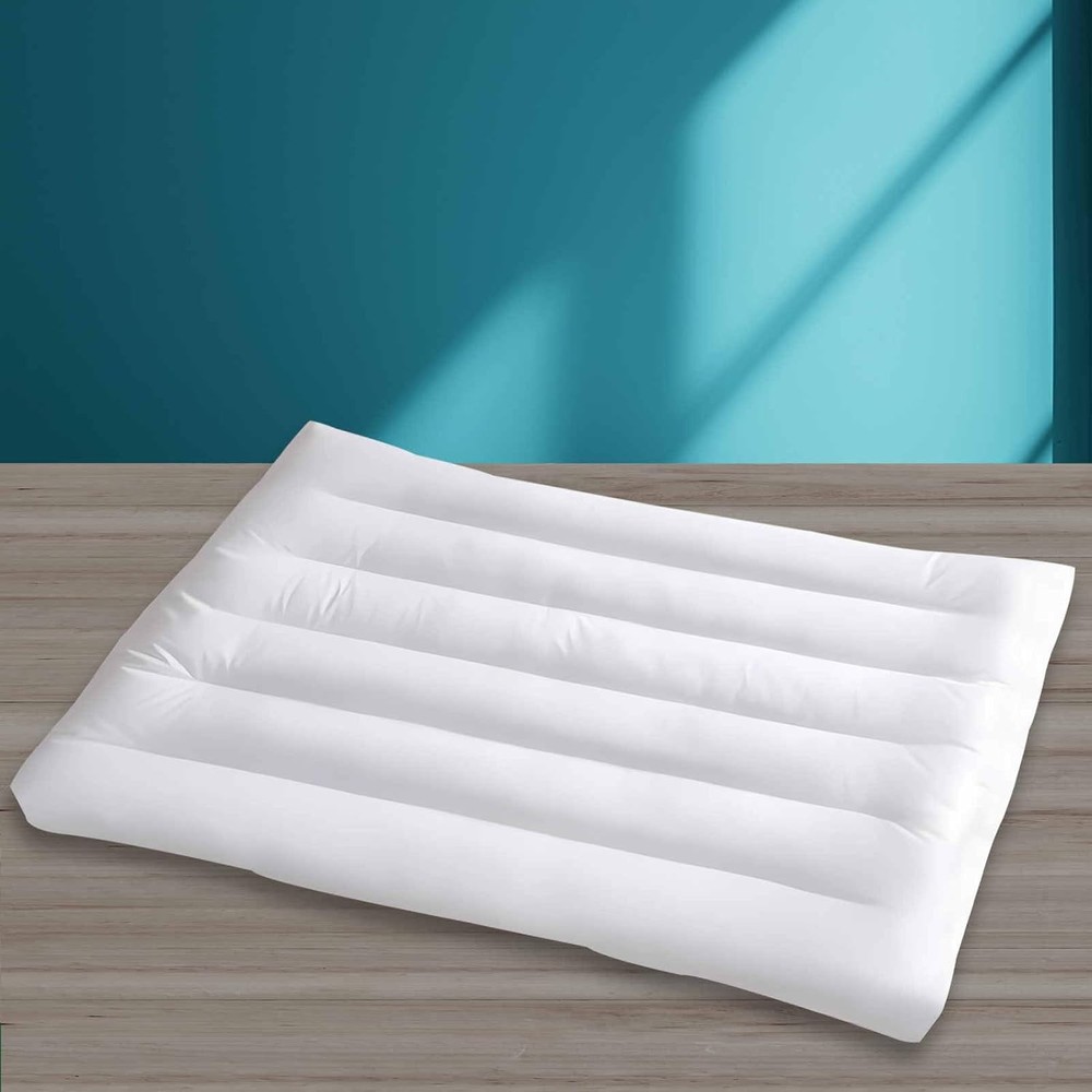 Ultra Flat Thin Pillows for Sleeping Standard Size, 2-1/2