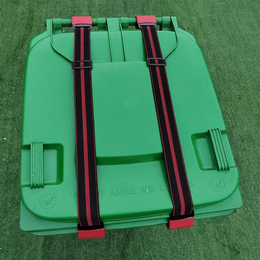 Metal Double Claw Outdoor Locking Bear Proof Trash Can Lid Lock for Animals,U...