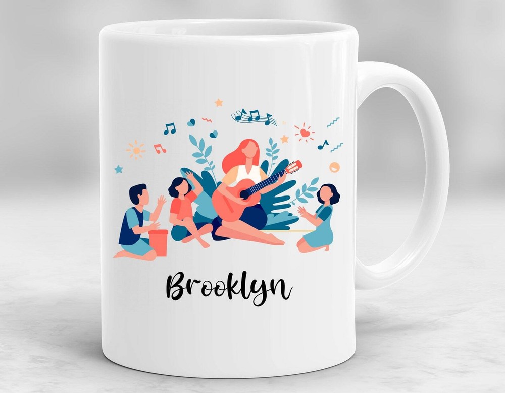 Personalized Music Teacher Mug Music Teacher Cup Music Teacher Gift Music