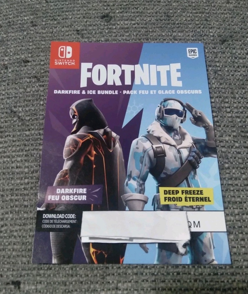 Fortnite Darkfire And Ice Bundle (Nintendo Switch)