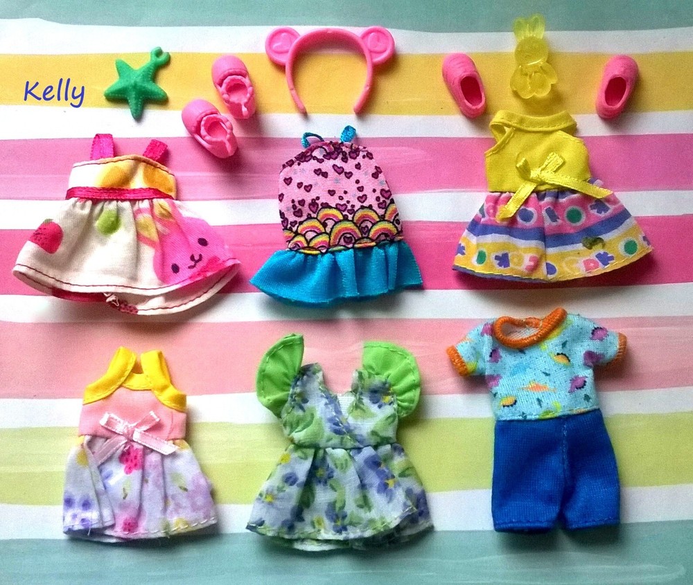 🌻🌻🌻Kelly Chelsea doll clothes, accessories plus shoes #A2🌻🌻🌻