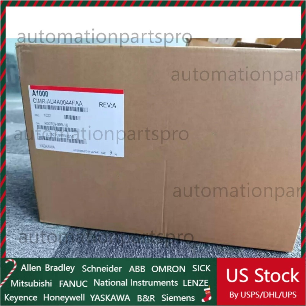 US FREE TAX YASKAWA CIMR-AU4A0044FAA AC DRIVE 400V 3PH 44A/39A