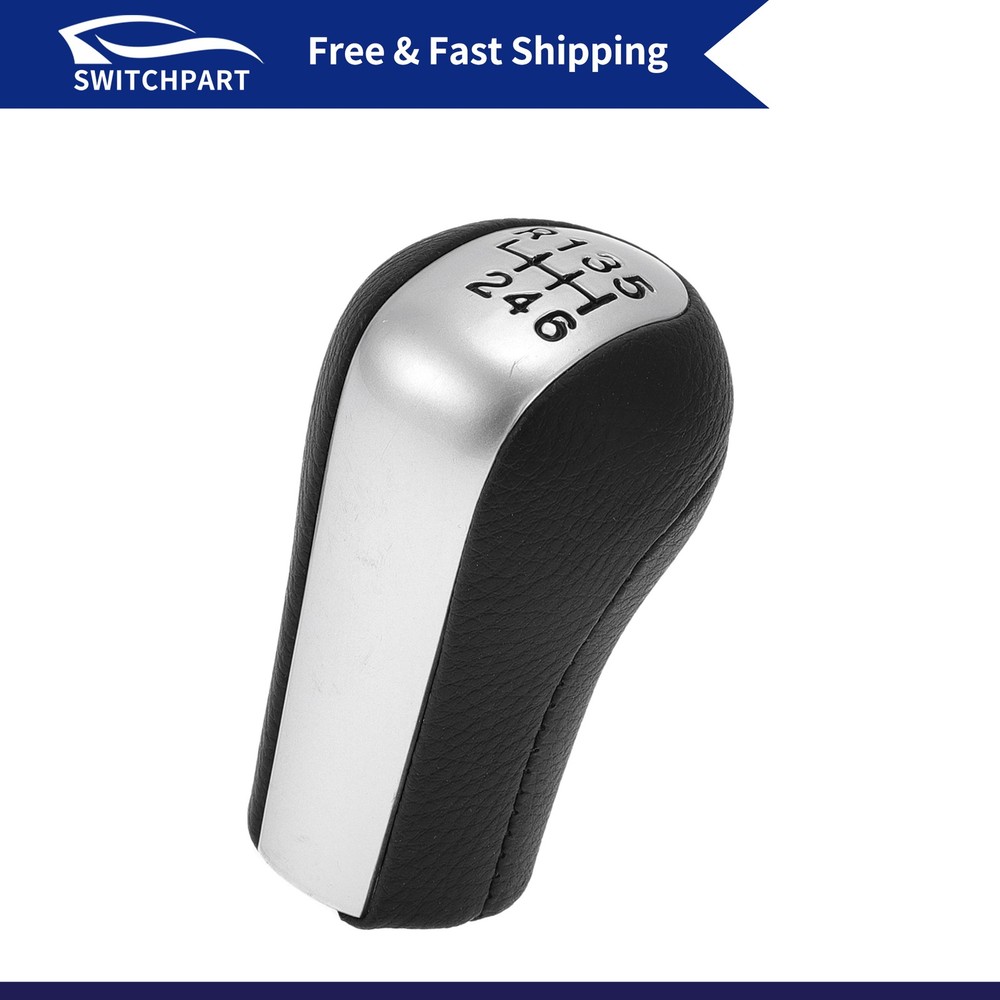 Car 6 Speed Manual Gear Shifter Knob for Toyota Corolla 1992-13 Plastic Black