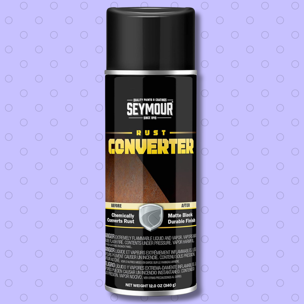 16oz Rust Converter Primer Spray for Automotive Metal Protection 12oz