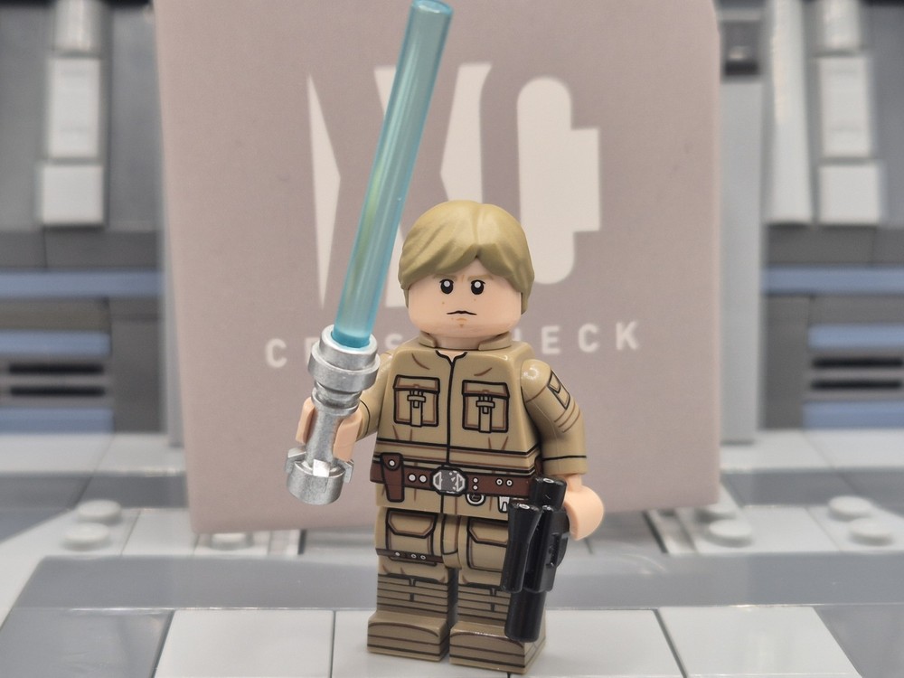 Lego Star Wars Crosscheck / CobaltCustoms Force Knight Luke Skywalker Minifigure