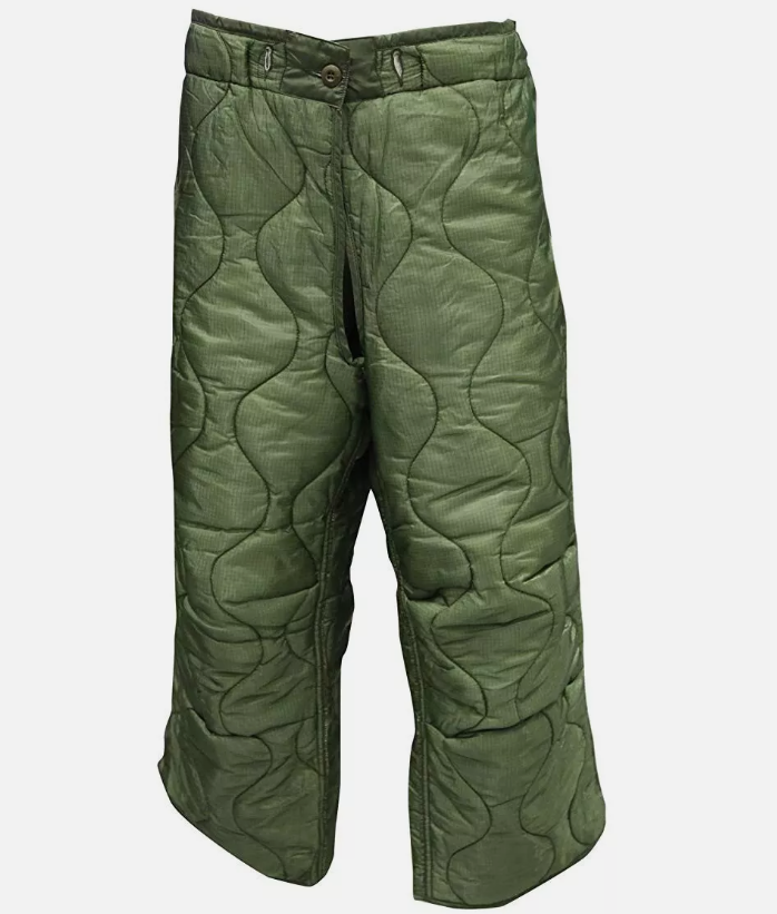 US Military M65 Field Pant Liner Cold Weather Trousers Quilted XL-SHORT REG -EXC