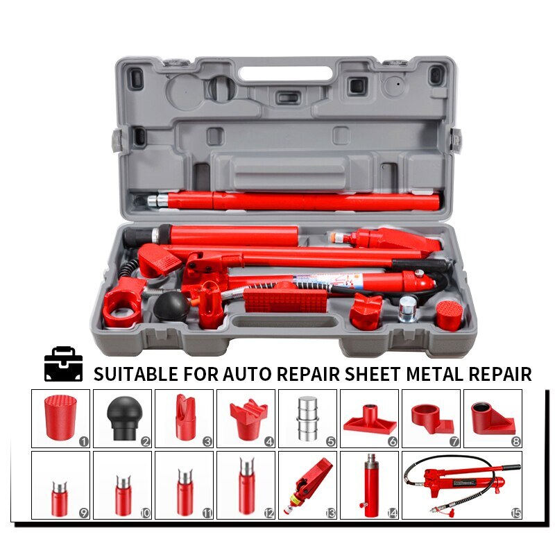 Separate Hydraulic Auto Sheet Metal Jack Split Hollow Dent Repair Tool 10T