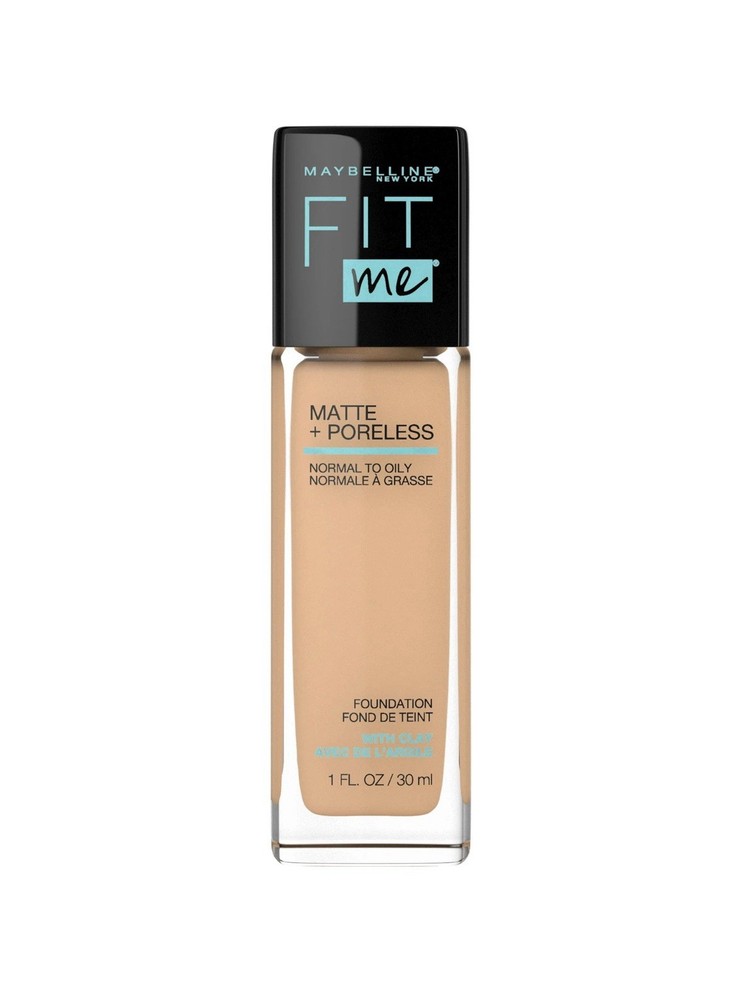 Maybelline Fit Me Matte + Poreless Foundation in 110 Porcelain 1oz