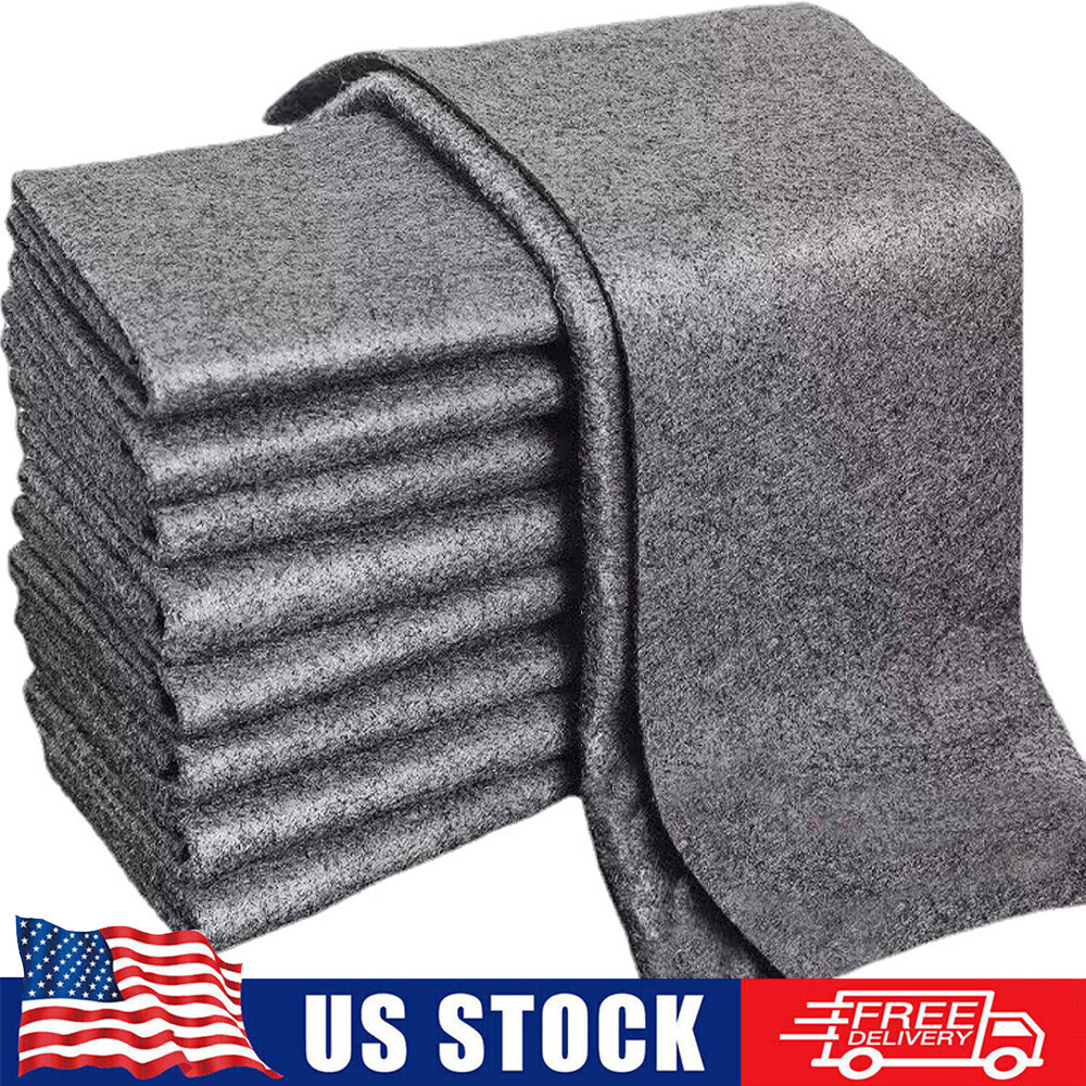 10 X Thickened Magic Cleaning Cloth Streak Free Microfiber Cleaning Rag Reusable
