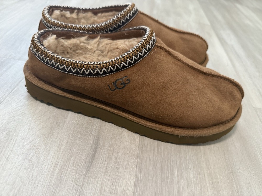 Classic Women's UGG Tasman Chestnut/Brown Shoes Suede Upper Slipper US6-11 Size