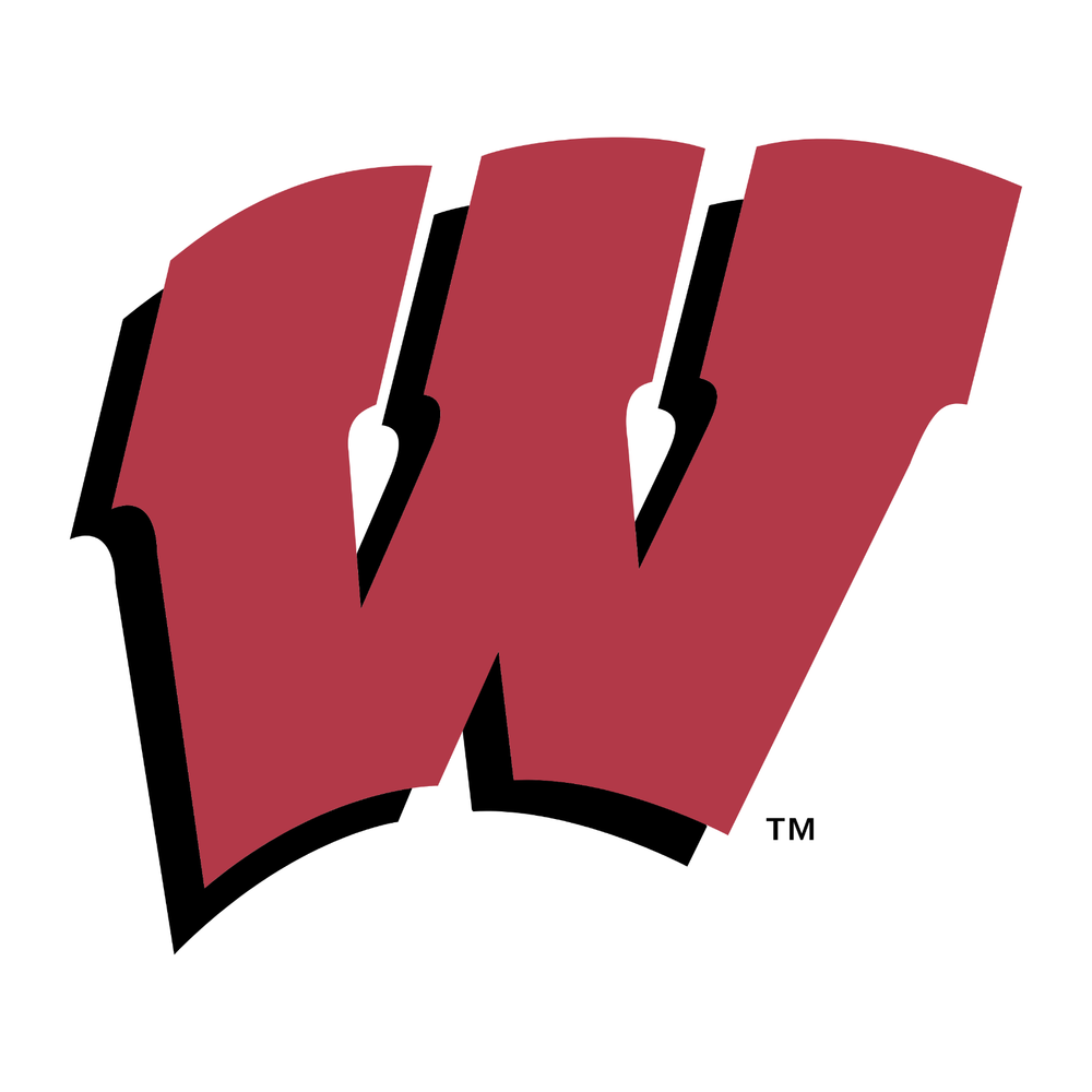 Wisconsin Badgers NCAA Weather Resistant Vinyl Die Cut Sticker Decal 05