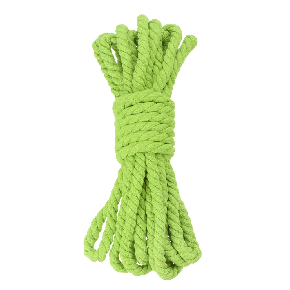 0.5 Inch 50 Feet Macrame Cord, Cotton Cord Rope String - Fruit Green