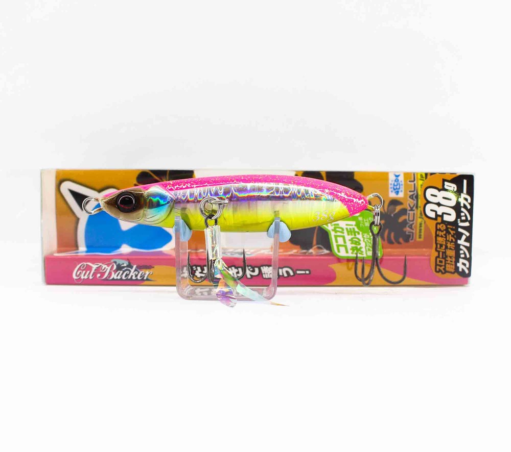 Jackall Metal Jig Cut Backer 38g Pink Gold Fishing Bait 2011 Model