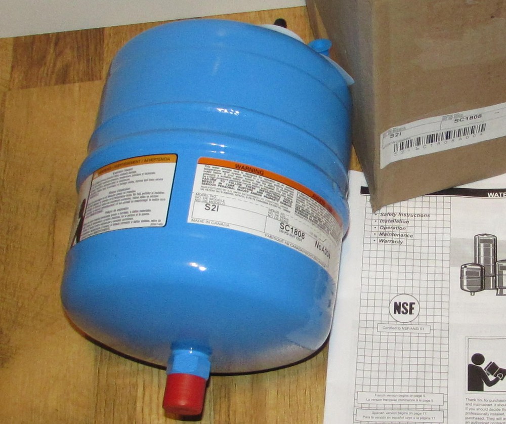 AO smith Water System Tank 2-Gallon Expansion Pressure Tank