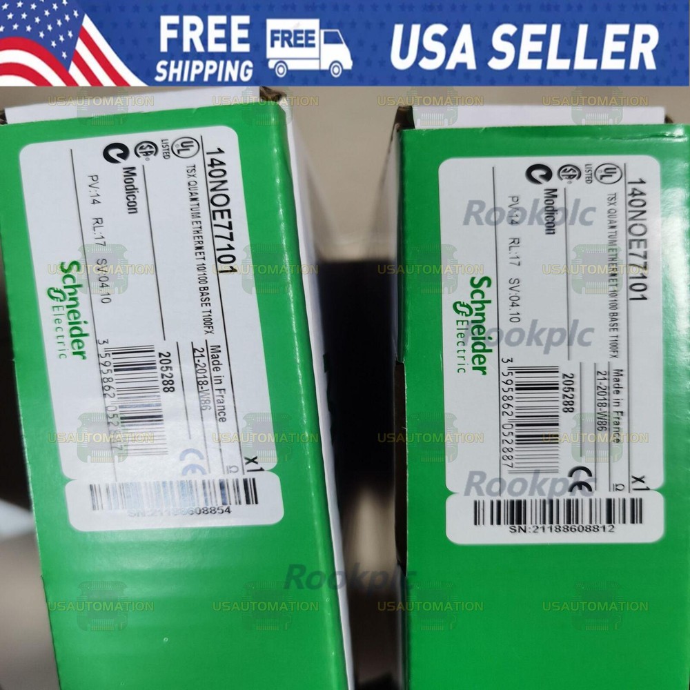 New 140NOE77101 Schneider MODICON TSX QUANTUM Ethernet Module Fast Shipping