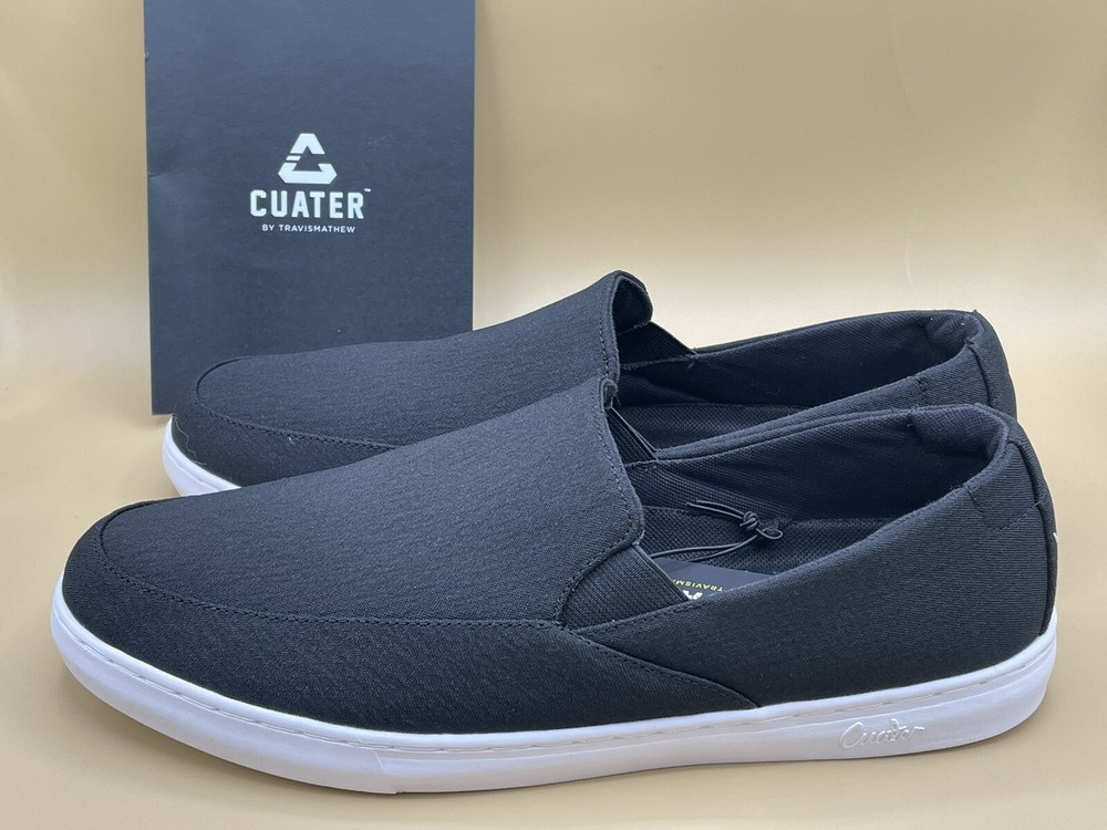 Size 10 Cutter By Travis Mathew Phenom Slip- On Woven Men Golf Shoes