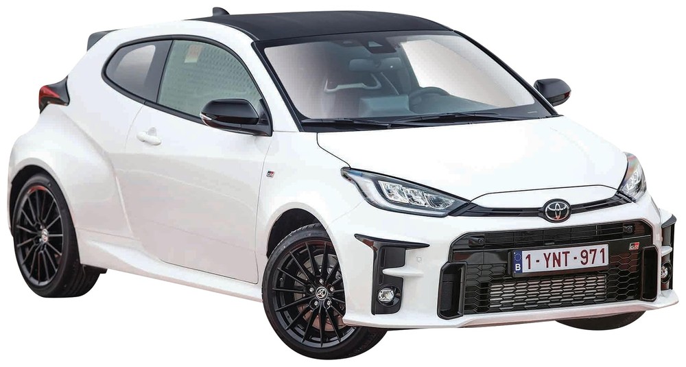 Maisto 1/24 Toyota GR Yaris 2021 White Diecast Model Car