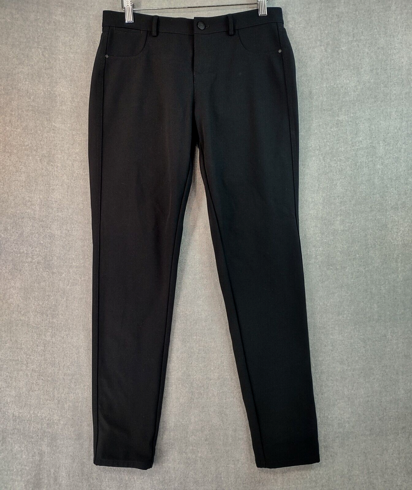 Lafayette 148 New York Pants Womens 6 Black Mercer Stretch 5 Pocket