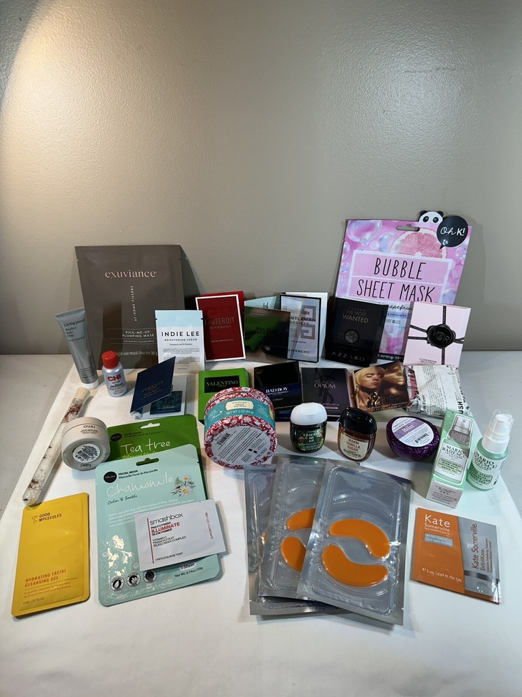 Lot Of Beauty Care & Sample Perfumes! Mario Badescu, Lush, Living Proof, Etc.