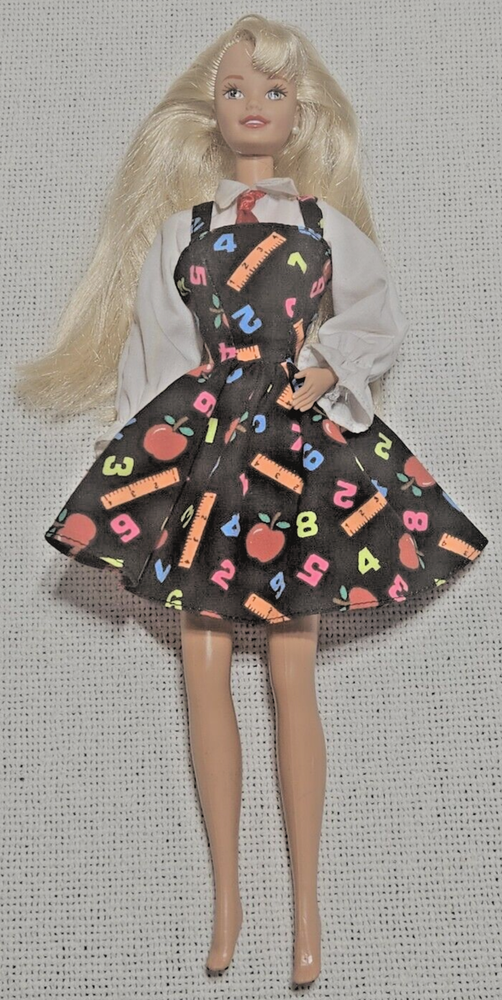 1995 Vintage Mattel #13914 Career Barbie Teacher Original Outfit
