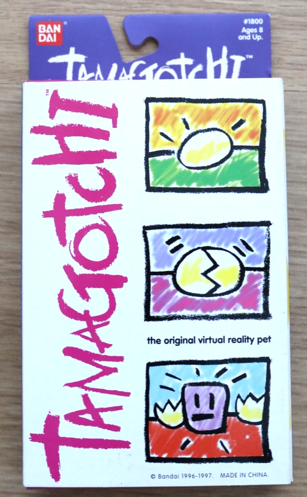 Tamagotchi Original Clear Purple 1996-1997 New In Box