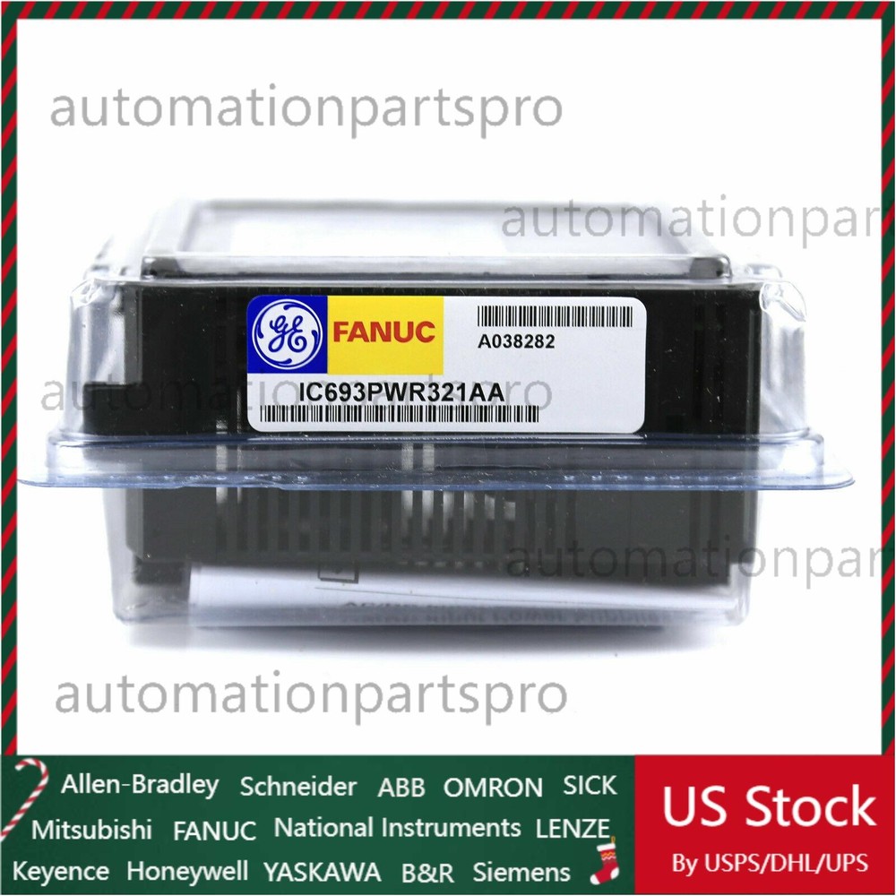 New In Box GE FANUC IC693PWR321AA Power Supply US Free TAX
