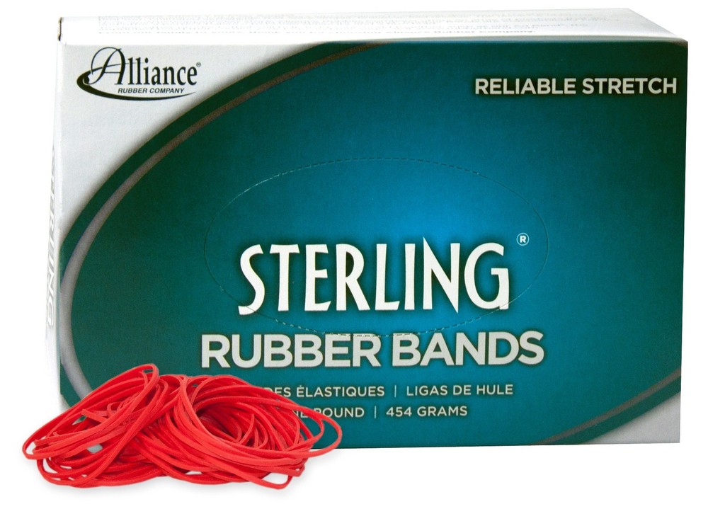 Sterling Rubber Bands Size #19 1 lb Box Approx 1700 Bands