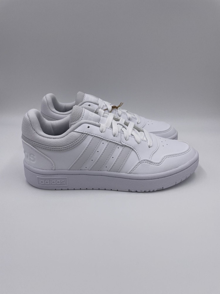 adidas Hoops 3.0 White Womens Shoes