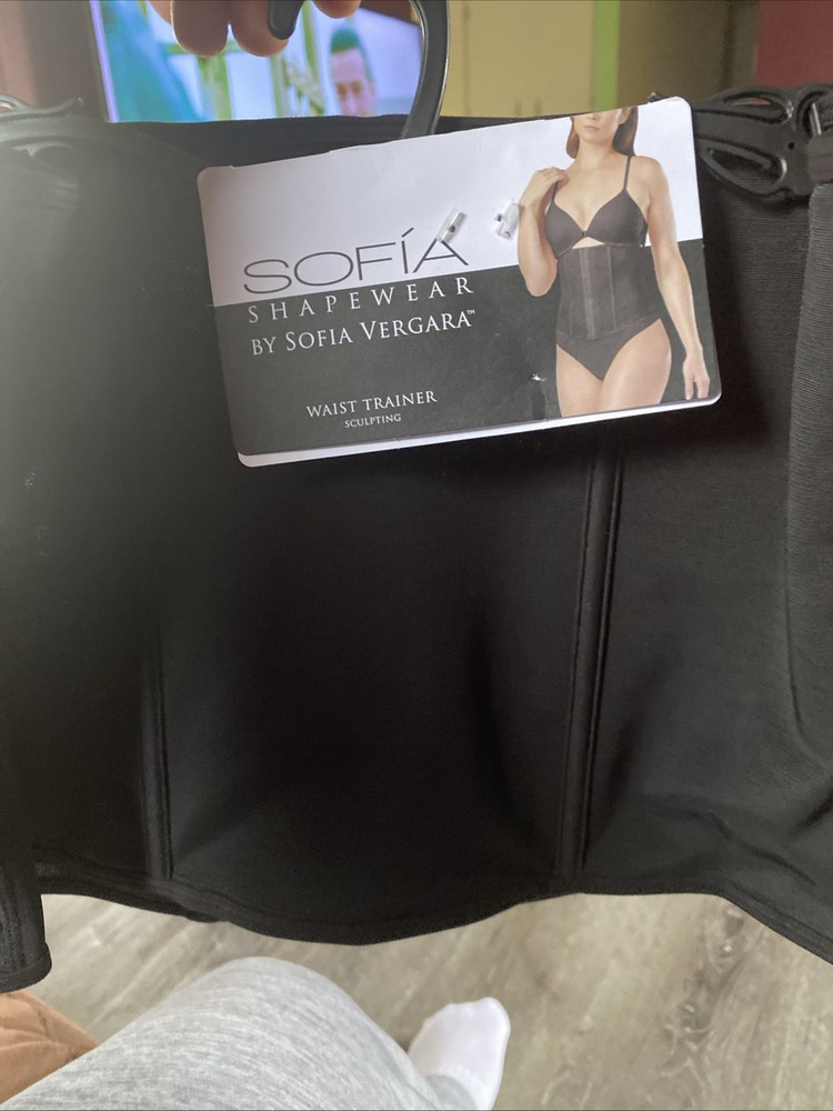 Sofia Vergara 2-Pack XL Waist Trainer Power Sculpting Mesh Intimates