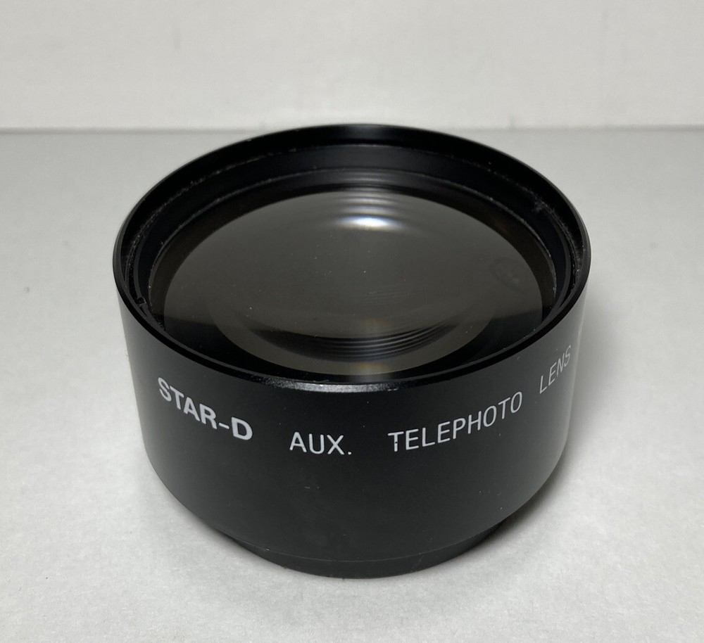 Star-D AUX Telephoto Lens For Ricoh AF-5 Camera Made In Japan