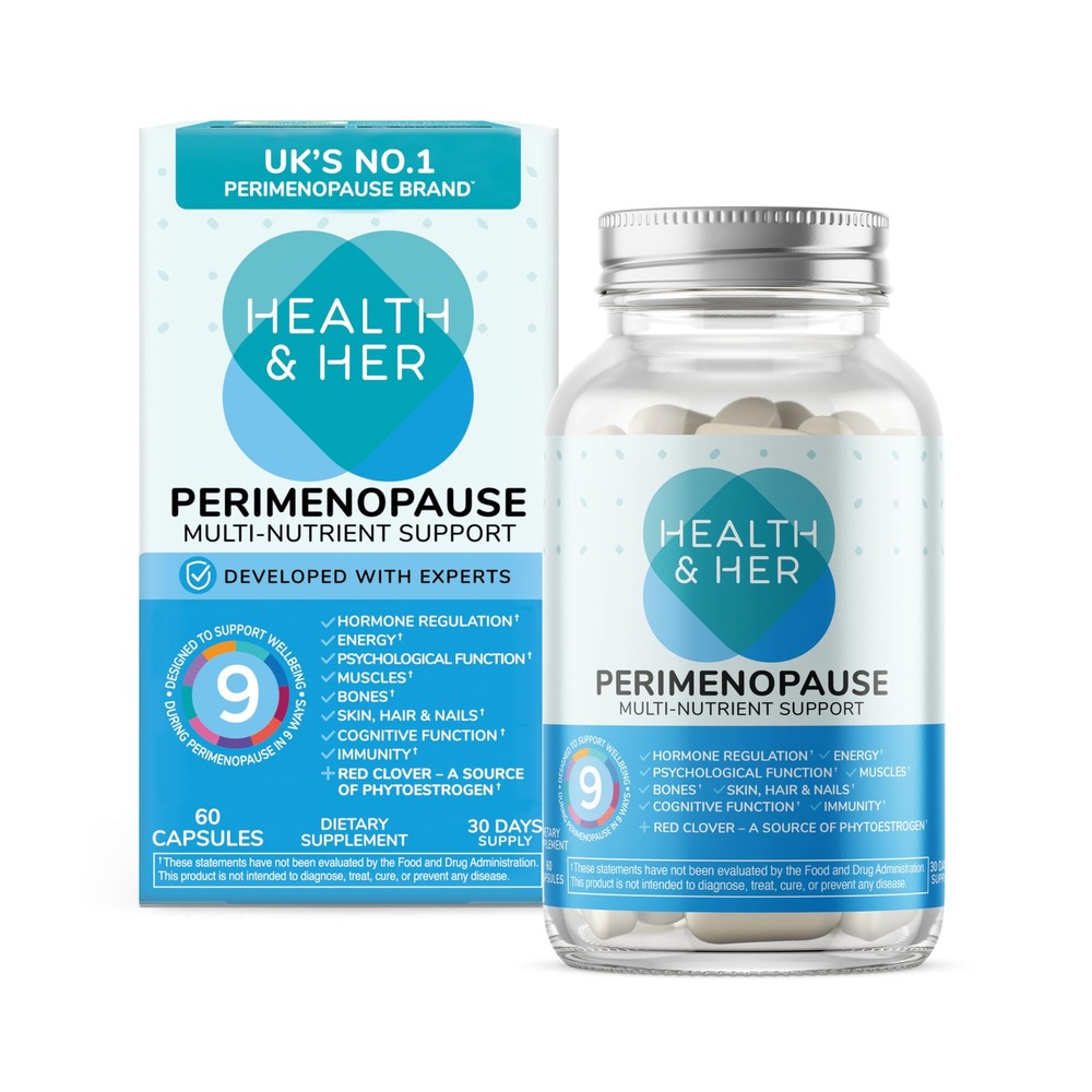 & Her Perimenopause Multi-Nutrient Support, Support for Wellbeing During Pre-...