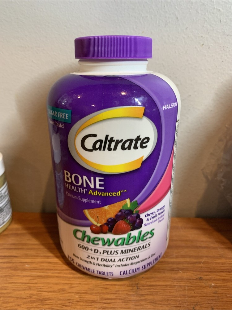 Caltrate Bone Health Advanced Chewables.  155ct