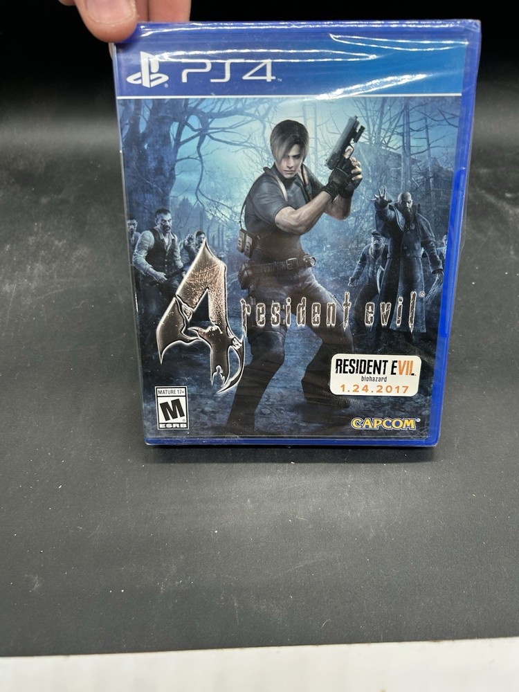 Resident Evil 4 Hd For Sony Playstation 4 Ps4 Brand New And Factory Sealed!