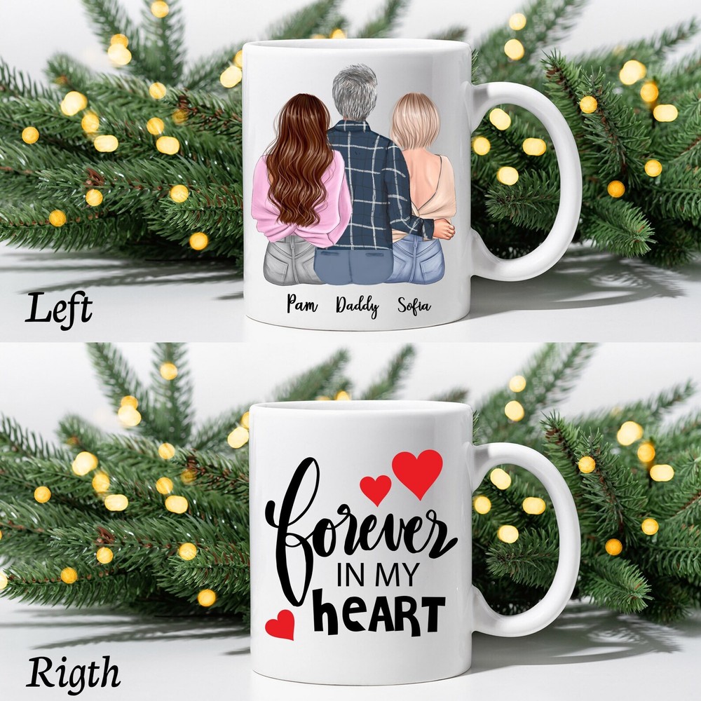 Unique Mug For Father And Daughter Mug For Dad And Daughter Dad Coffee Mug Dad B