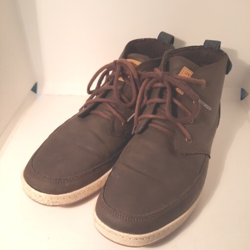 Levi's Mens Brown Chukka Ankle Boots Shoes Pre-owned Size US 9