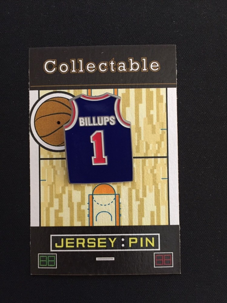Detroit Pistons Chauncey Billups Retro Mr Big Shot Jersey Lapel Pin Collectible