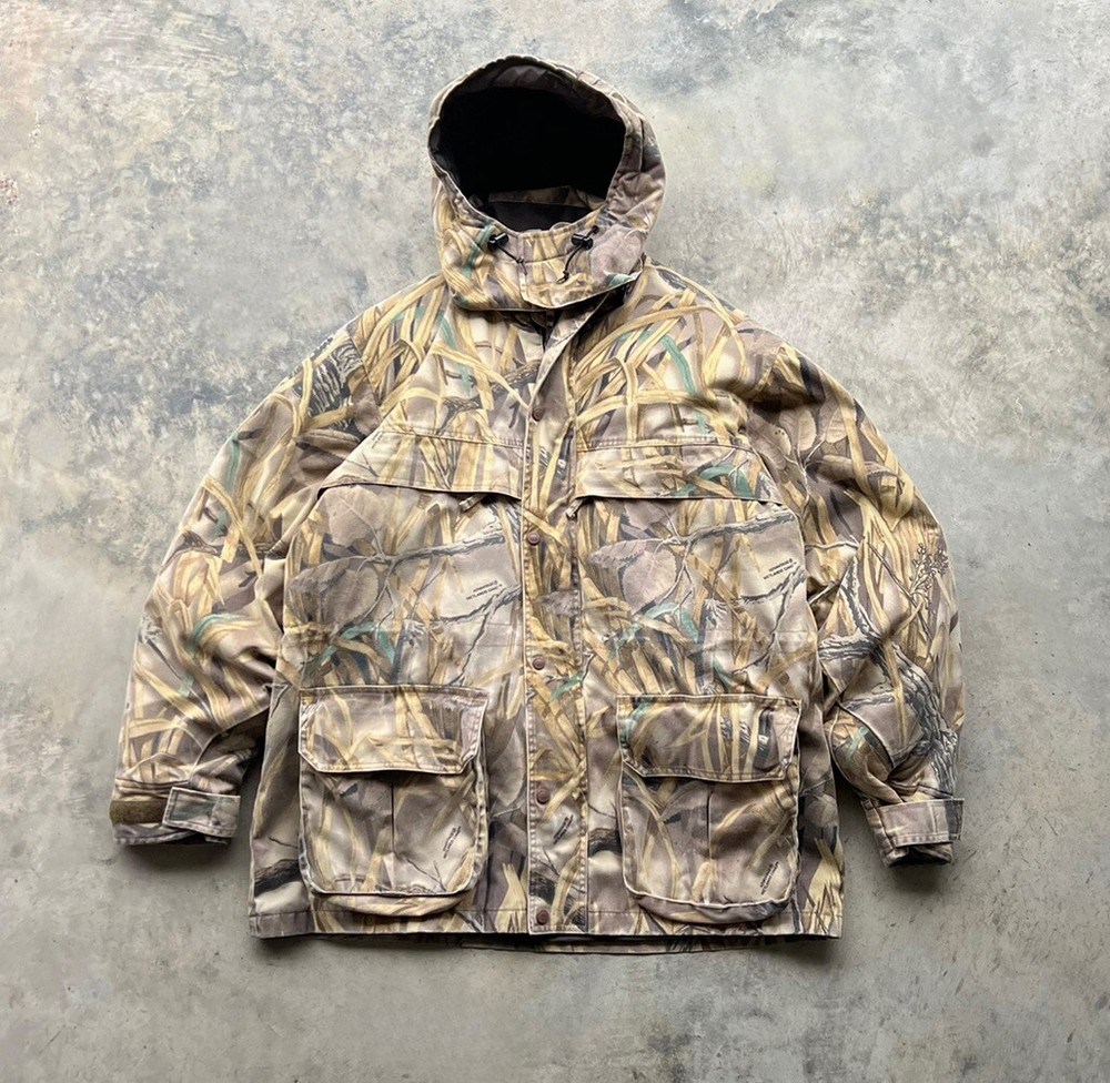 Vintage Cabela's Mossy Oak RealTree Camo Jacket Men's Large Coat