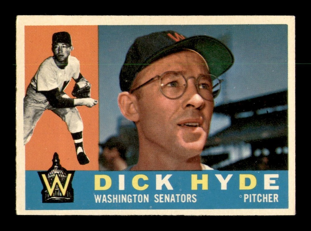 1960 Topps #193 Dick Hyde EX-MINT Baseball Card OBGcards