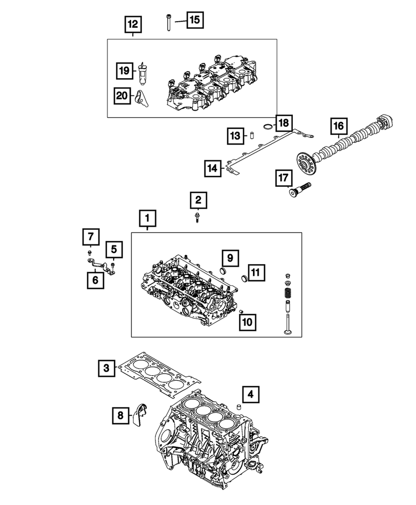 Genuine Mopar Intake Manifold Valve Actuator Connector 68440265AA