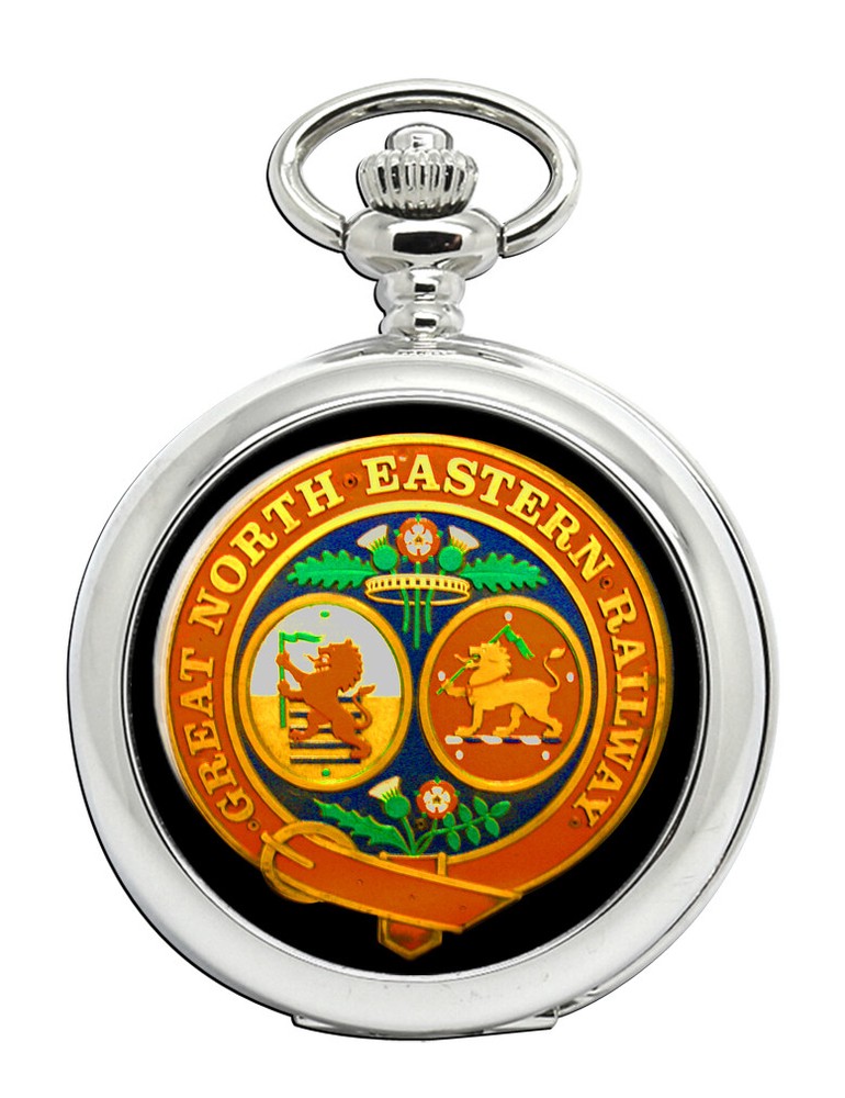 Great North Eastern Railway Crest Pocket Watch