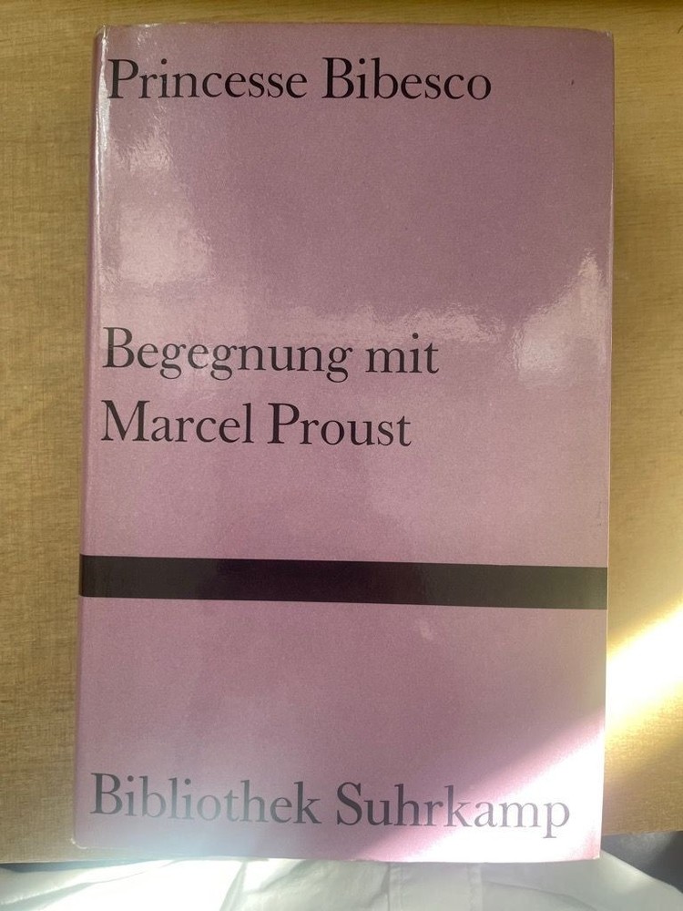 Princesse Bibesco's Memorable Meeting with Marcel Proust Volume 318