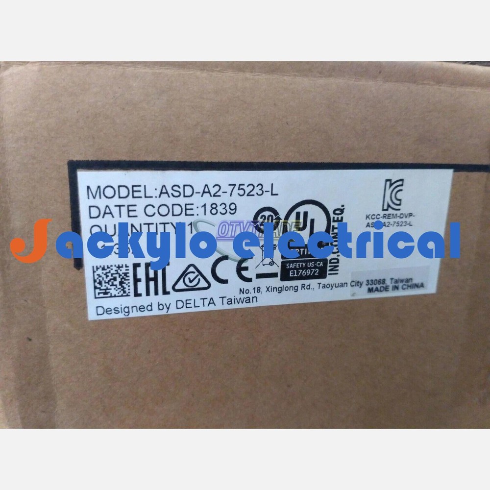 1PCS Delta ASD-A2-7523-L Servo Driver New