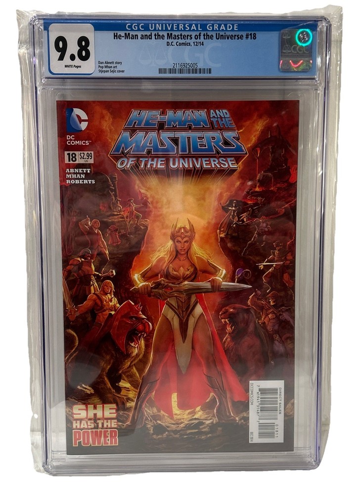 He-Man and the Masters of the Universe #18 (DC Comics 2014) CGC 9.8